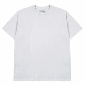 NEW Kymoza Heavy Structured Cotton Crewneck Staple White Lux Designer T Shirt